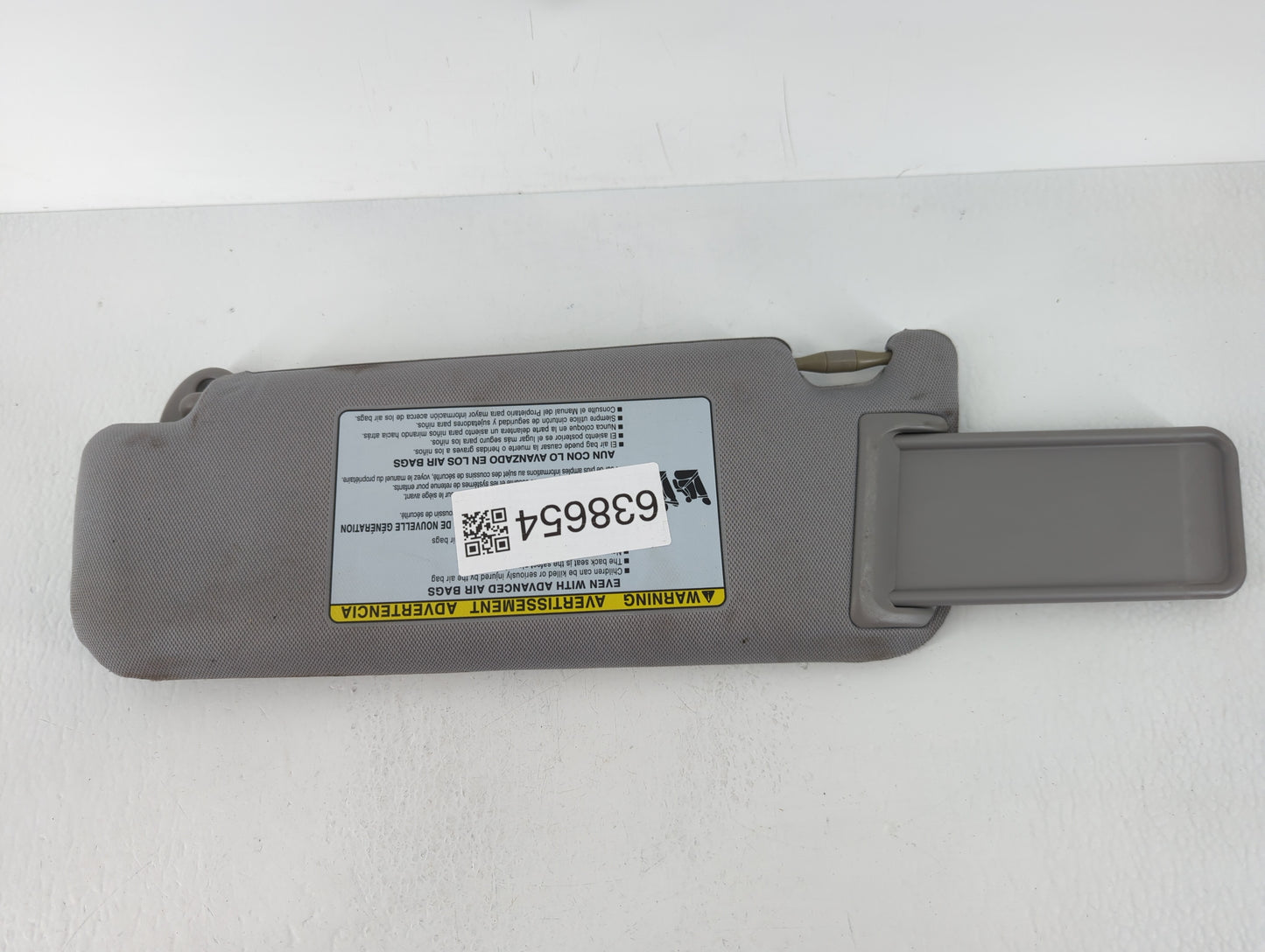 2012-2017 Toyota Camry Sun Visor Shade Replacement Passenger Right Mirror Fits Fits 2012 2013 2014 2015 2016 2017 OEM Used A