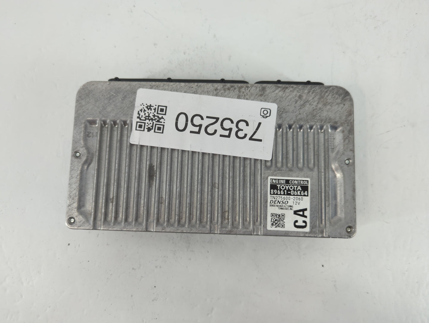 2012-2014 Toyota Camry PCM Engine Control Computer ECU ECM PCU OEM P/N:TN275600-2060 89661-06K64 Fits Fits 2012 2013 2014 OE
