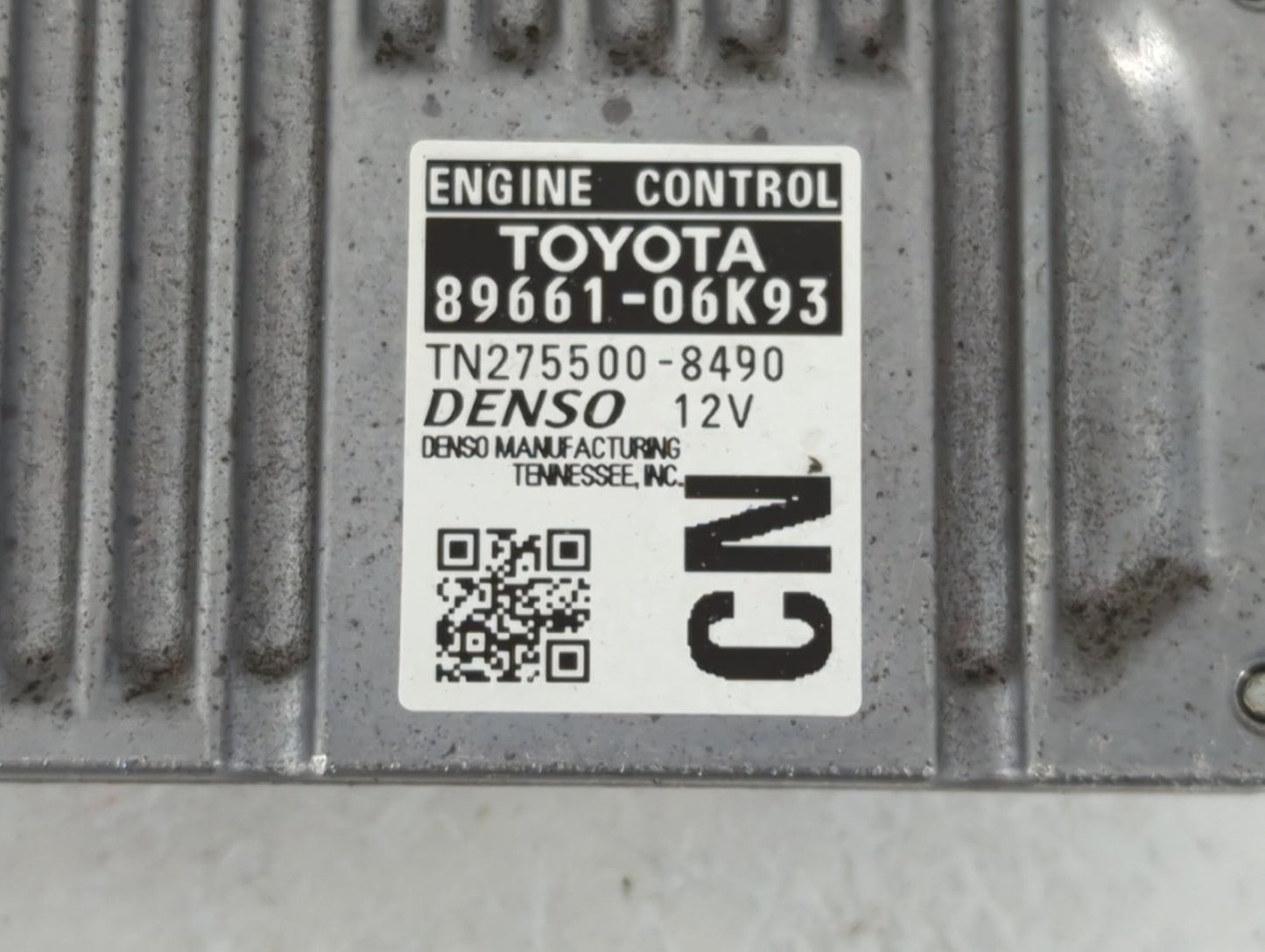 2012-2014 Toyota Camry PCM Engine Control Computer ECU ECM PCU OEM P/N:TN275500-8490 89661-06K63 Fits Fits 2012 2013 2014 OE