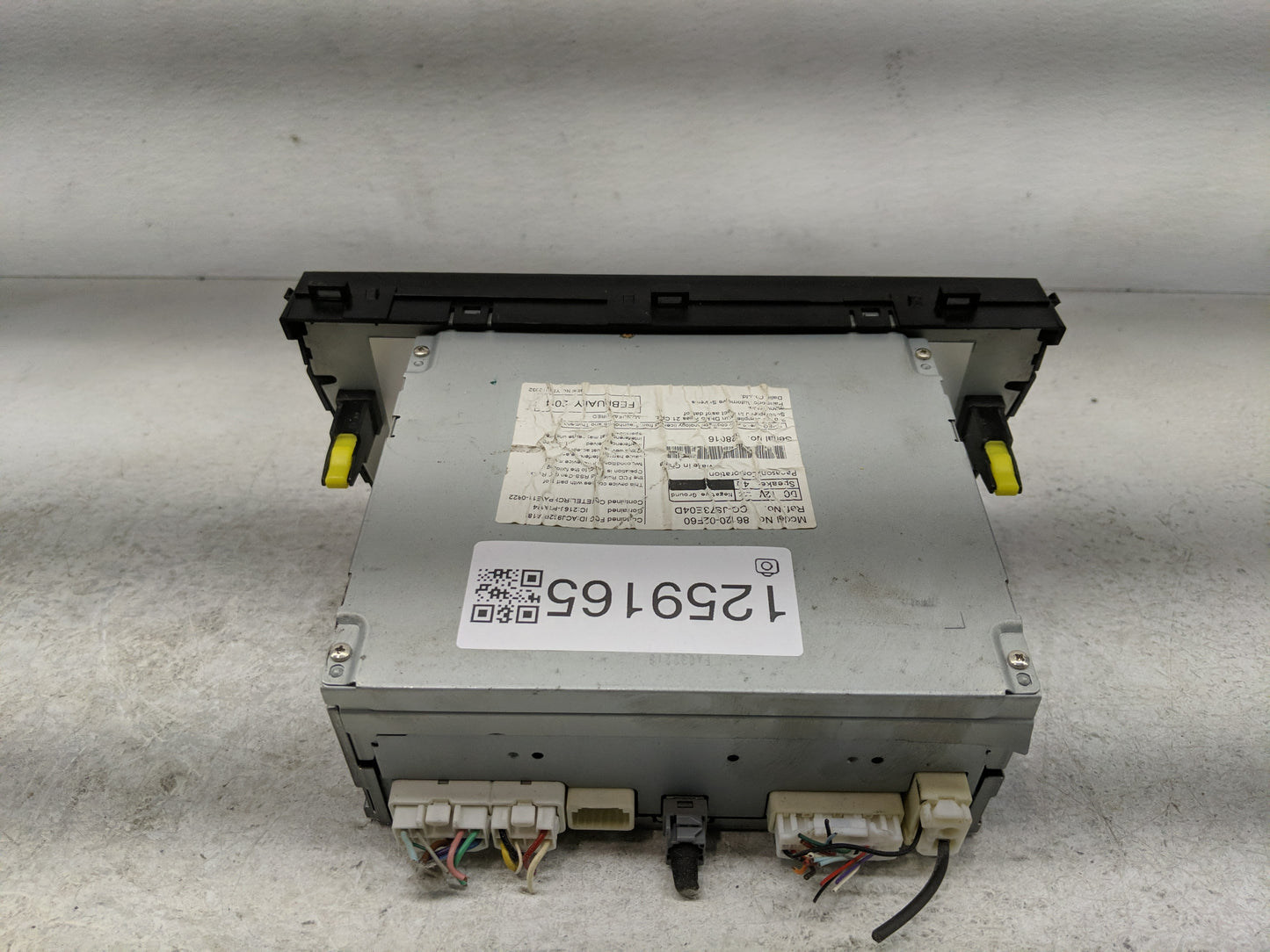 2014-2016 Toyota Corolla Radio AM FM Cd Player Receiver Replacement P/N:86140-02460 86120-02F60 Fits Fits 2014 2015 2016 OEM