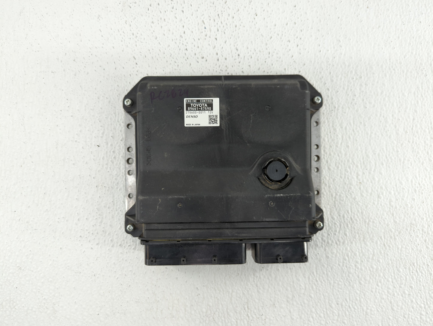 2014 Toyota Prius PCM Engine Control Computer ECU ECM PCU OEM P/N:89661-47590 Fits OEM Used Auto Parts - Oemusedautoparts1.c