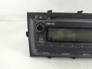 2012-2014 Toyota Prius Radio AM FM Cd Player Receiver Replacement P/N:86120-52D10 Fits Fits 2012 2013 2014 OEM Used Auto Parts
