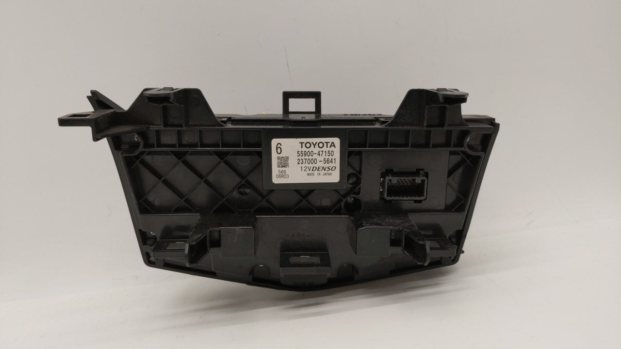 2014 Toyota Prius V Climate Control Module Temperature AC/Heater Replacement P/N:55900-47150 Fits OEM Used Auto Parts - Oemu