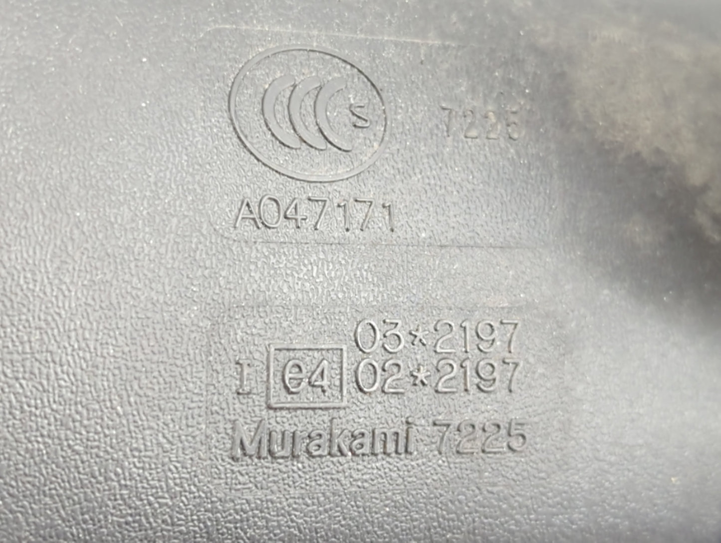 2004-2015 Toyota Rav4 Interior Rear View Mirror Replacement OEM P/N:E4032197 Fits OEM Used Auto Parts - Oemusedautoparts1.co