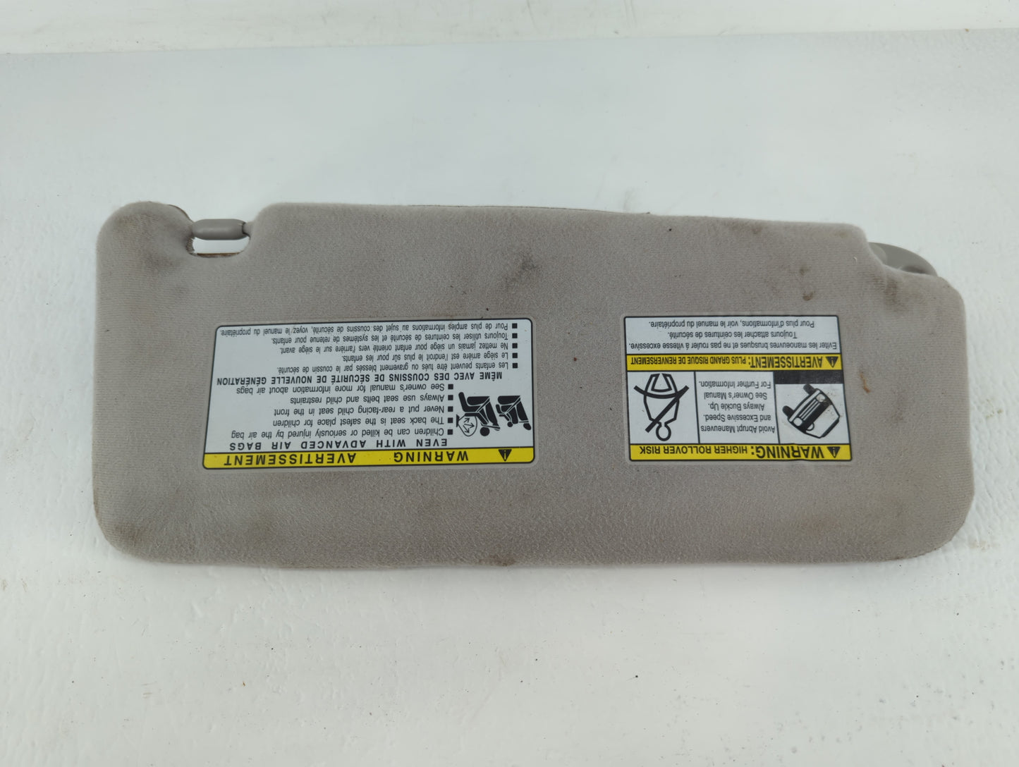 2010-2016 Toyota Venza Sun Visor Shade Replacement Driver Left Mirror Fits Fits 2010 2011 2012 2013 2014 2015 2016 OEM Used