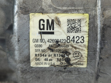 2014 Vauxhall Mokka X Air Conditioning A/c Ac Compressor Oem