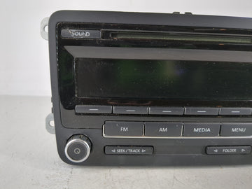 2012-2016 Volkswagen Beetle Radio AM FM Cd Player Receiver Replacement P/N:1K0 035 164 D 1K0 035 164 F Fits OEM Used Auto Parts