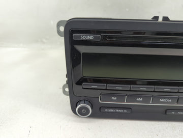 2012-2016 Volkswagen Beetle Radio AM FM Cd Player Receiver Replacement P/N:1K0035164D Fits Fits 2011 2012 2013 2014 2015 2016 OEM Used Auto Parts