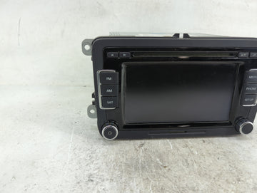 2012-2015 Volkswagen Beetle Radio AM FM Cd Player Receiver Replacement P/N:1K0035180AF 28427102 Fits OEM Used Auto Parts