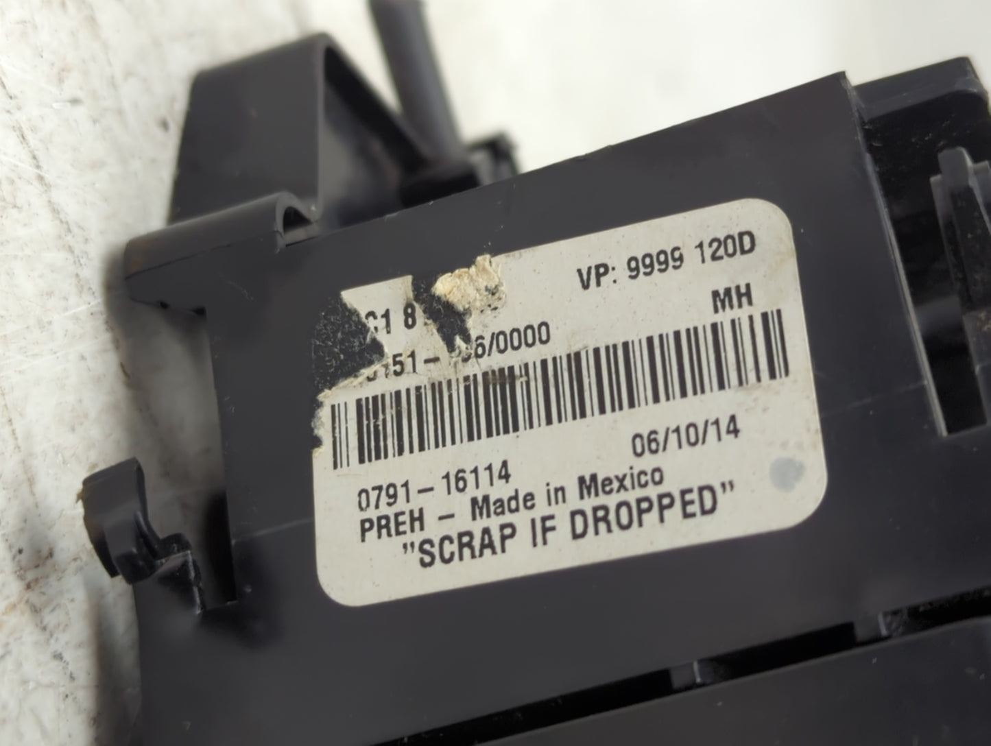 2011-2014 Volkswagen Jetta Climate Control Module Temperature AC/Heater Replacement Fits Fits 2011 2012 2013 2014 OEM Used A