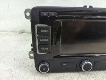 2011-2014 Volkswagen Jetta Radio AM FM Cd Player Receiver Replacement P/N:1K0035274F VWZAZ2N0382548 Fits Fits 2011 2012 2013 2014 OEM Used Auto Parts
