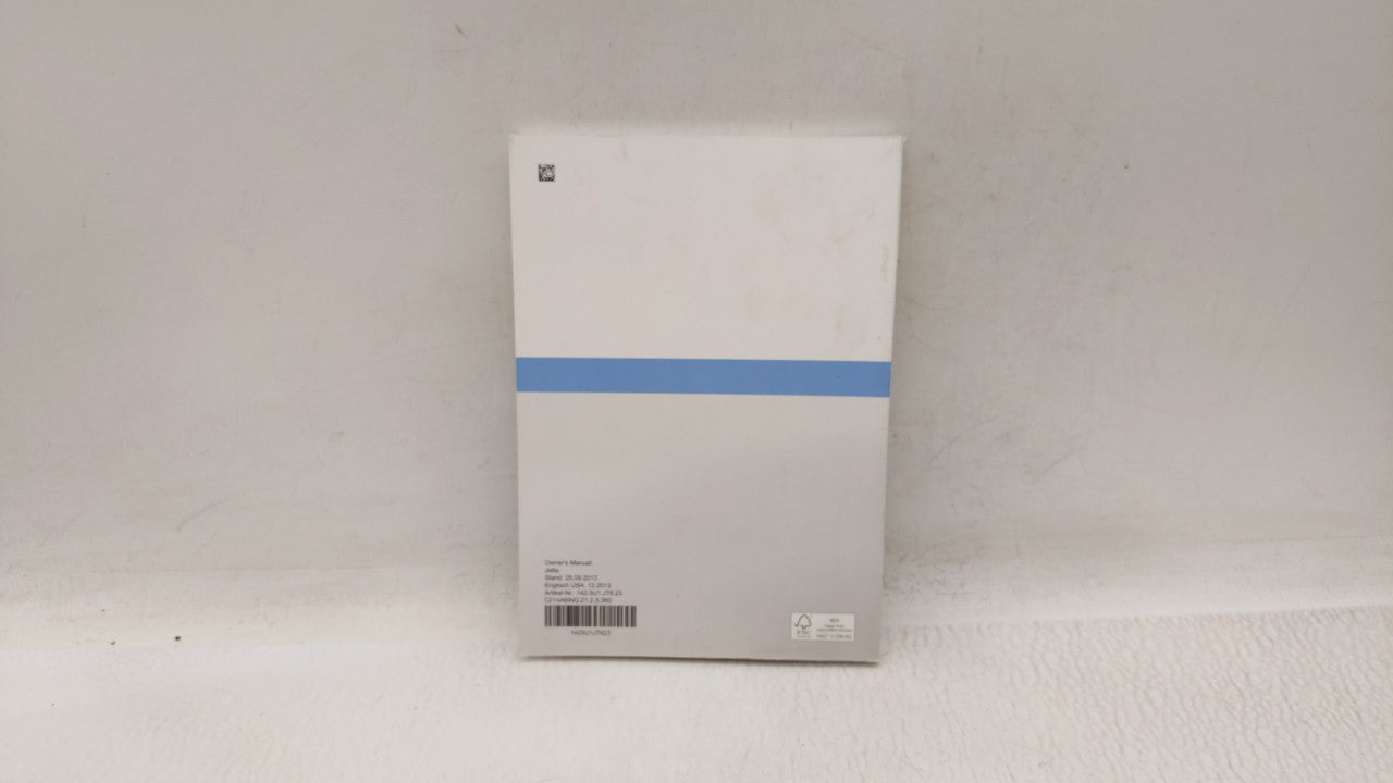 2014 Volkswagen Jetta Owners Manual Book Guide OEM Used Auto Parts - Oemusedautoparts1.com