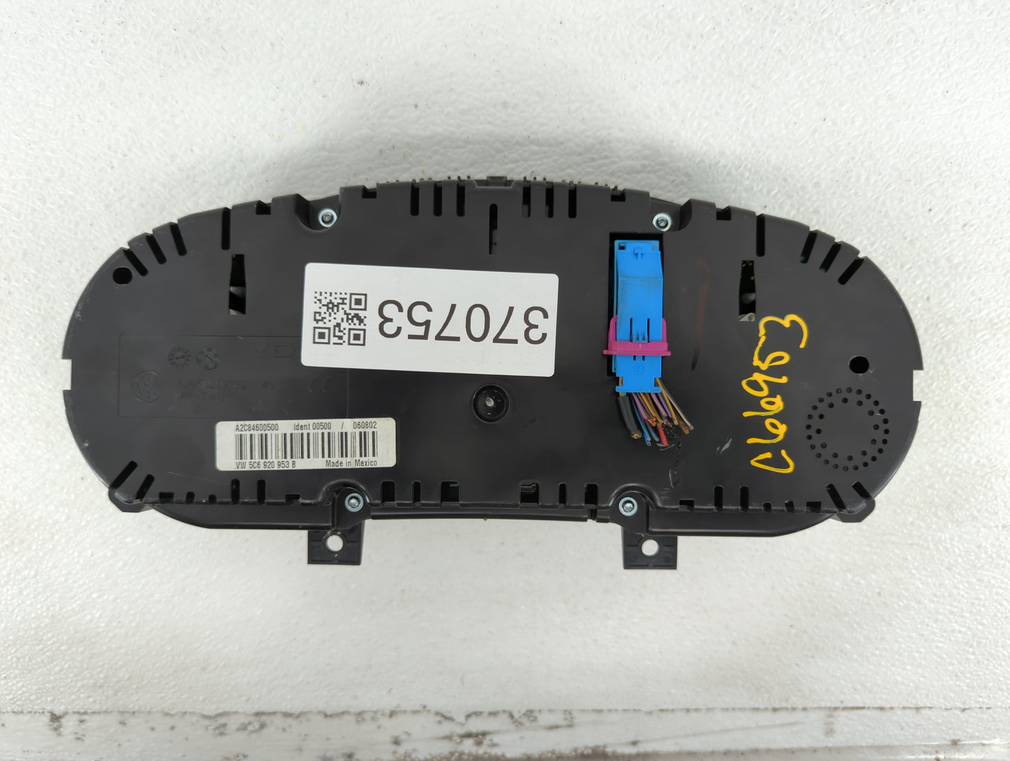 2014 Volkswagen Jetta Instrument Cluster Speedometer Gauges P/N:5C6 920 953 B 5C6920953B, 5C6 920 953B Fits OEM Used Auto Pa