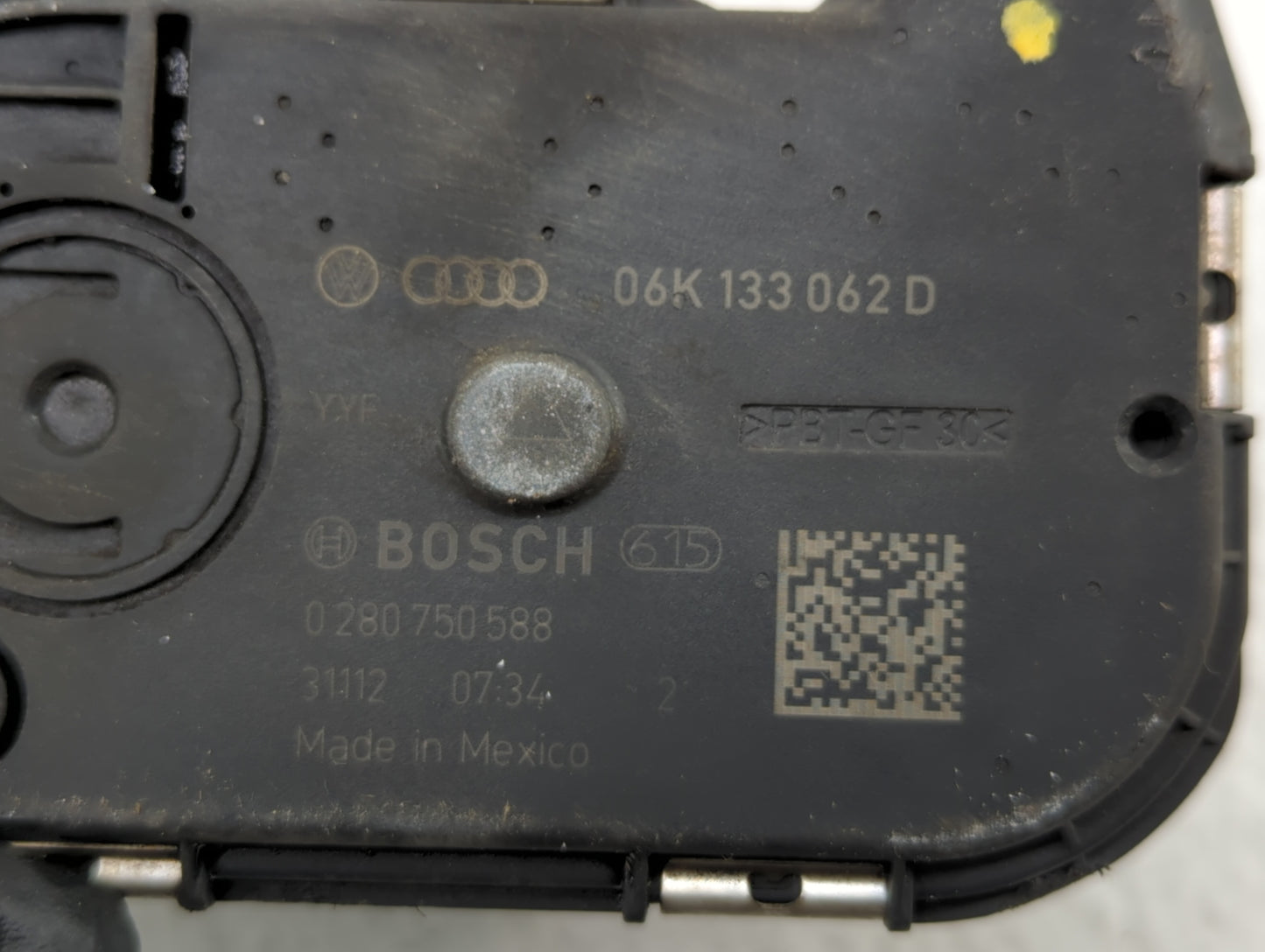 2014-2017 Volkswagen Jetta Throttle Body P/N:06K 133 062 D 06K 133 062 E, 06K 133 062 AA Fits Fits 2014 2015 2016 2017 OEM U
