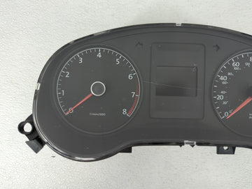 2014 Volkswagen Jetta Instrument Cluster Speedometer Gauges P/N:5C6920953 5C6 920 953 Fits OEM Used Auto Parts