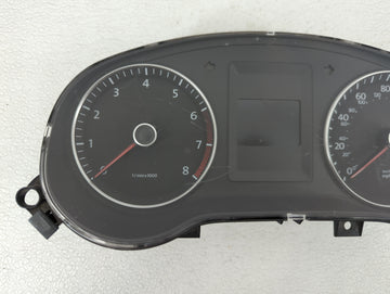 2014 Volkswagen Jetta Instrument Cluster Speedometer Gauges P/N:5C6920 953B 5C6920953B Fits OEM Used Auto Parts
