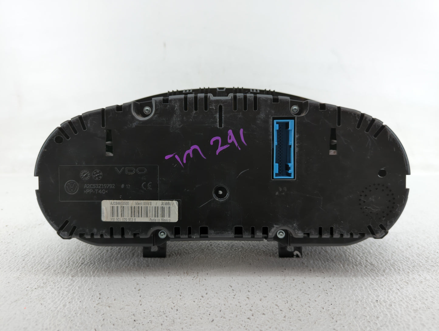 2014 Volkswagen Jetta Instrument Cluster Speedometer Gauges P/N:5C6920 953B 5C6920953B Fits OEM Used Auto Parts - Oemusedaut