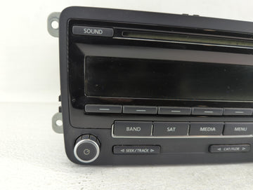 2014 Volkswagen Jetta Radio AM FM Cd Player Receiver Replacement P/N:1K0 035 164 F Fits Fits 2013 2015 OEM Used Auto Parts