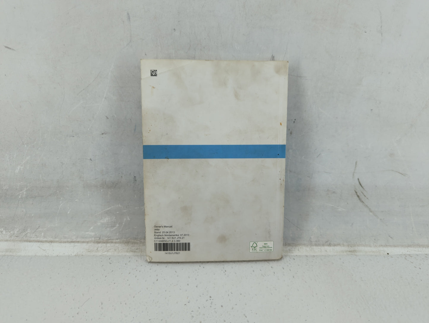 2014 Volkswagen Jetta Owners Manual Book Guide P/N:1415U1JT621 OEM Used Auto Parts - Oemusedautoparts1.com