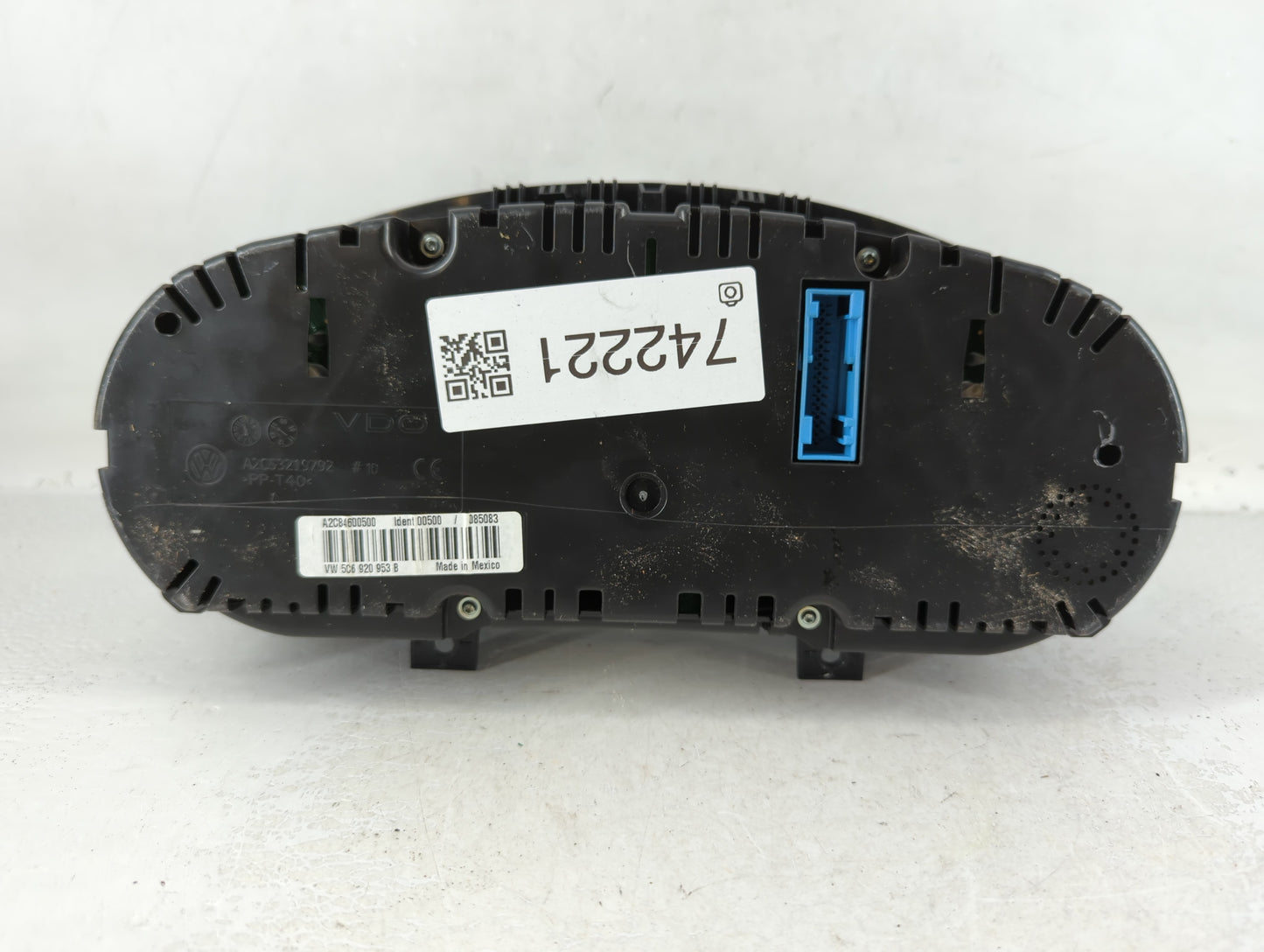 2014 Volkswagen Jetta Instrument Cluster Speedometer Gauges P/N:A2C84600500 5C6 920 953 B Fits OEM Used Auto Parts - Oemused