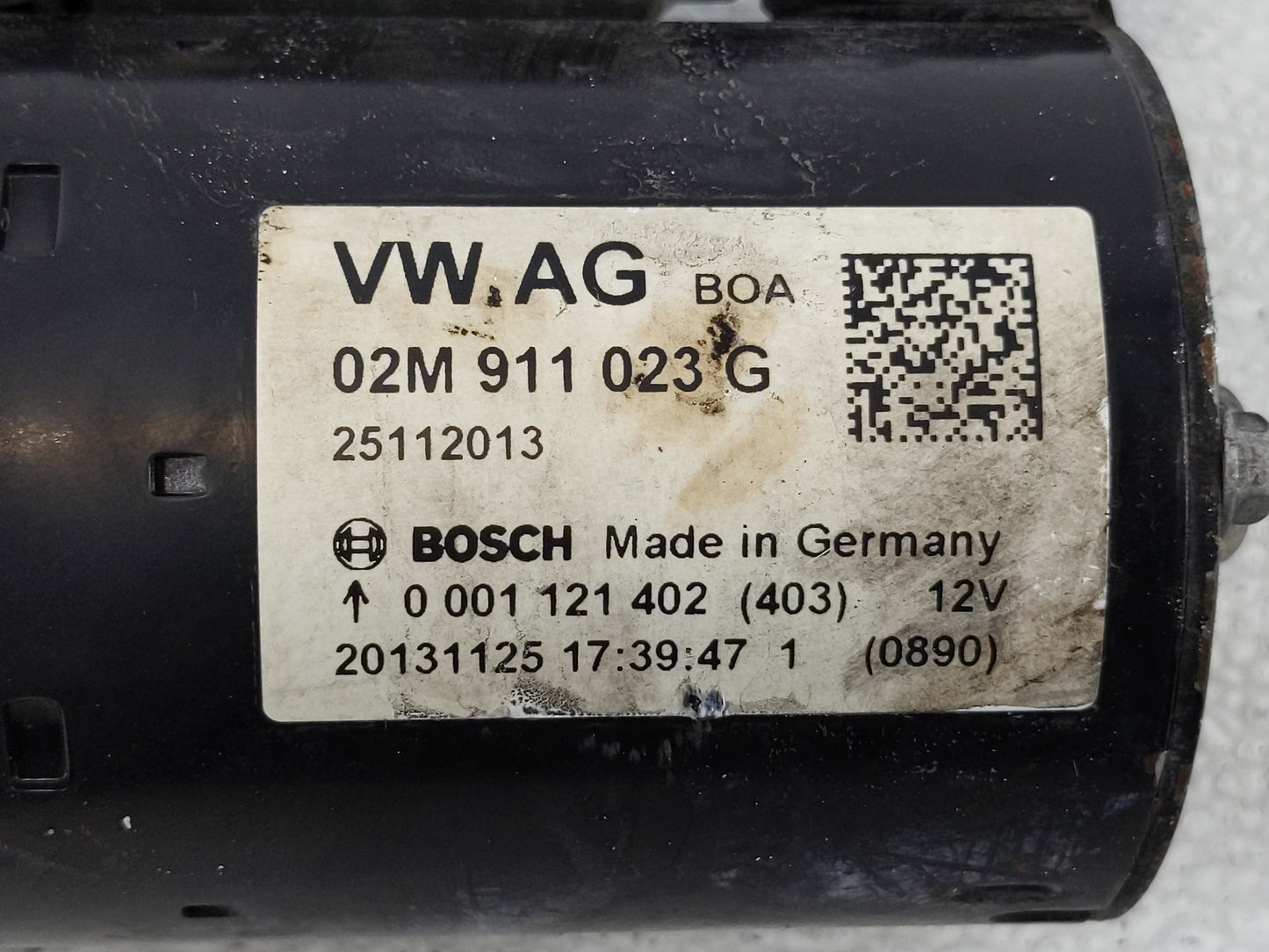 2009-2017 Volkswagen Tiguan Car Starter Motor Solenoid OEM P/N:02M 911 023 G Fits OEM Used Auto Parts - Oemusedautoparts1.co