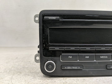 2009-2017 Volkswagen Tiguan Radio AM FM Cd Player Receiver Replacement P/N:5N0 035 164 D Fits OEM Used Auto Parts