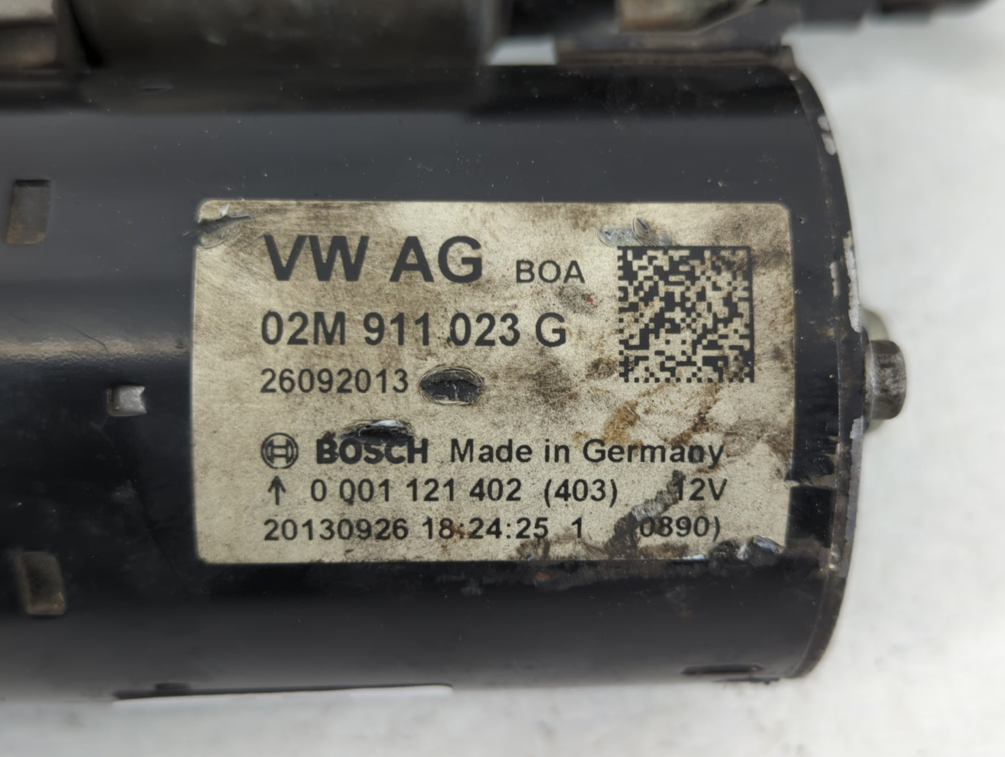 2009-2017 Volkswagen Tiguan Car Starter Motor Solenoid OEM P/N:02M 911 023 G Fits OEM Used Auto Parts - Oemusedautoparts1.co