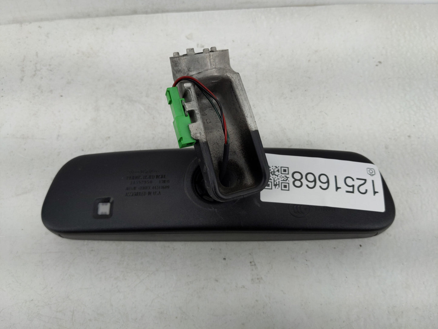 2014-2018 Volvo S60 Interior Rear View Mirror Replacement OEM P/N:31352950 Fits Fits 2013 2014 2015 2016 2017 2018 OEM Used