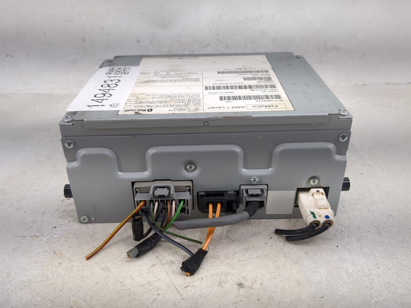 2014-2015 Volvo S60 Radio AM FM Cd Player Receiver Replacement P/N:CF6N-18C815-BA HL110572627, MFVE102D Fits Fits 2014 2015