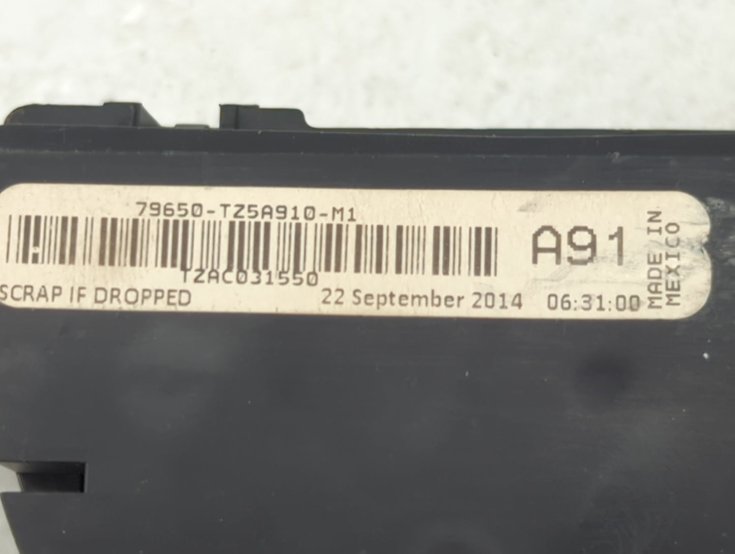 2014-2016 Acura Mdx Climate Control Module Temperature AC/Heater Replacement P/N:79650-TZ5A910-M1 Fits Fits 2014 2015 2016 O