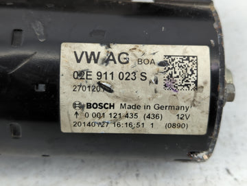 2015-2018 Audi A3 Car Starter Motor Solenoid OEM P/N:0 001 121 435 Fits Fits 2011 2012 2013 2014 2015 2016 2017 2018 2019 OEM Used Auto Parts