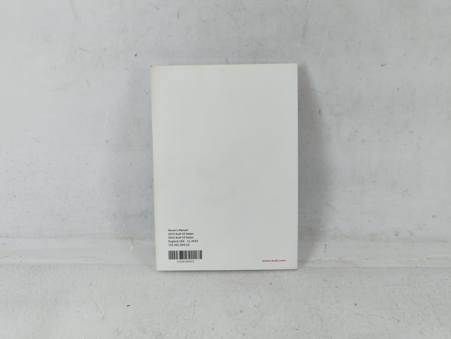 2015 Audi A3 Owners Manual Book Guide OEM Used Auto Parts - Oemusedautoparts1.com