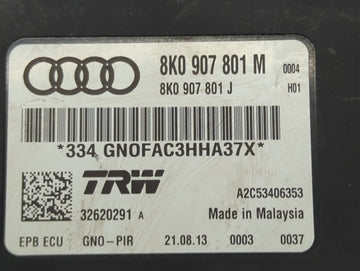 2009-2016 Audi A4 Parking Brake Control Module