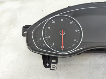 2014-2015 Audi A6 Instrument Cluster Speedometer Gauges P/N:4G8920984K 0263672217 Miles:16K Fits Fits 2014 2015 OEM Used Auto Parts