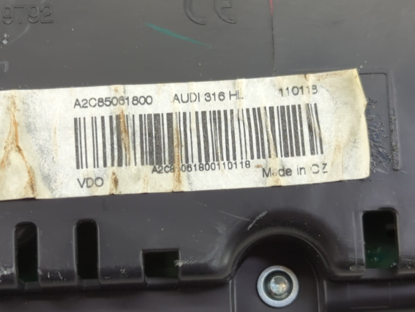2015-2017 Audi Q3 Instrument Cluster Speedometer Gauges P/N:A2C85061800 Miles: Fits Fits 2015 2016 2017 OEM Used Auto Parts