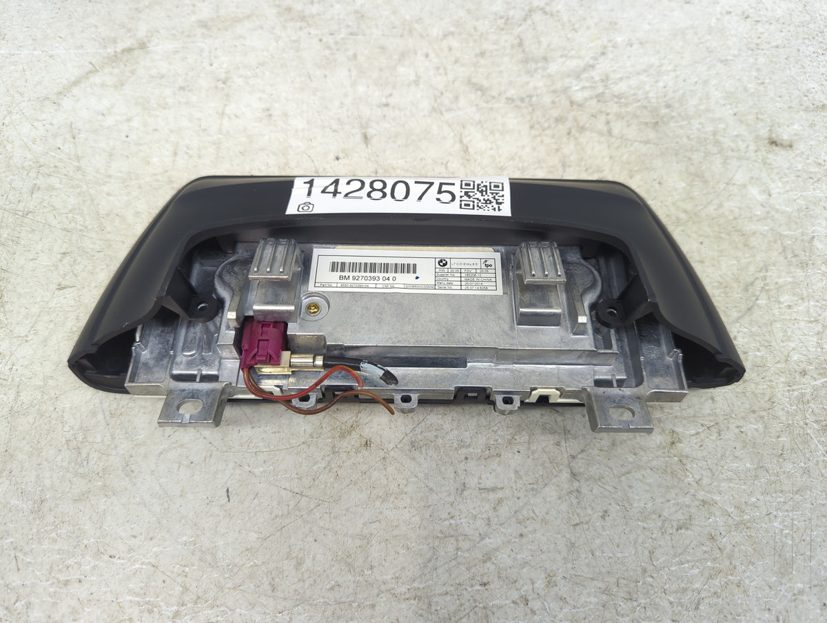 Bmw 320 Information Radio Display Screen Black - Oemusedautoparts1.com
