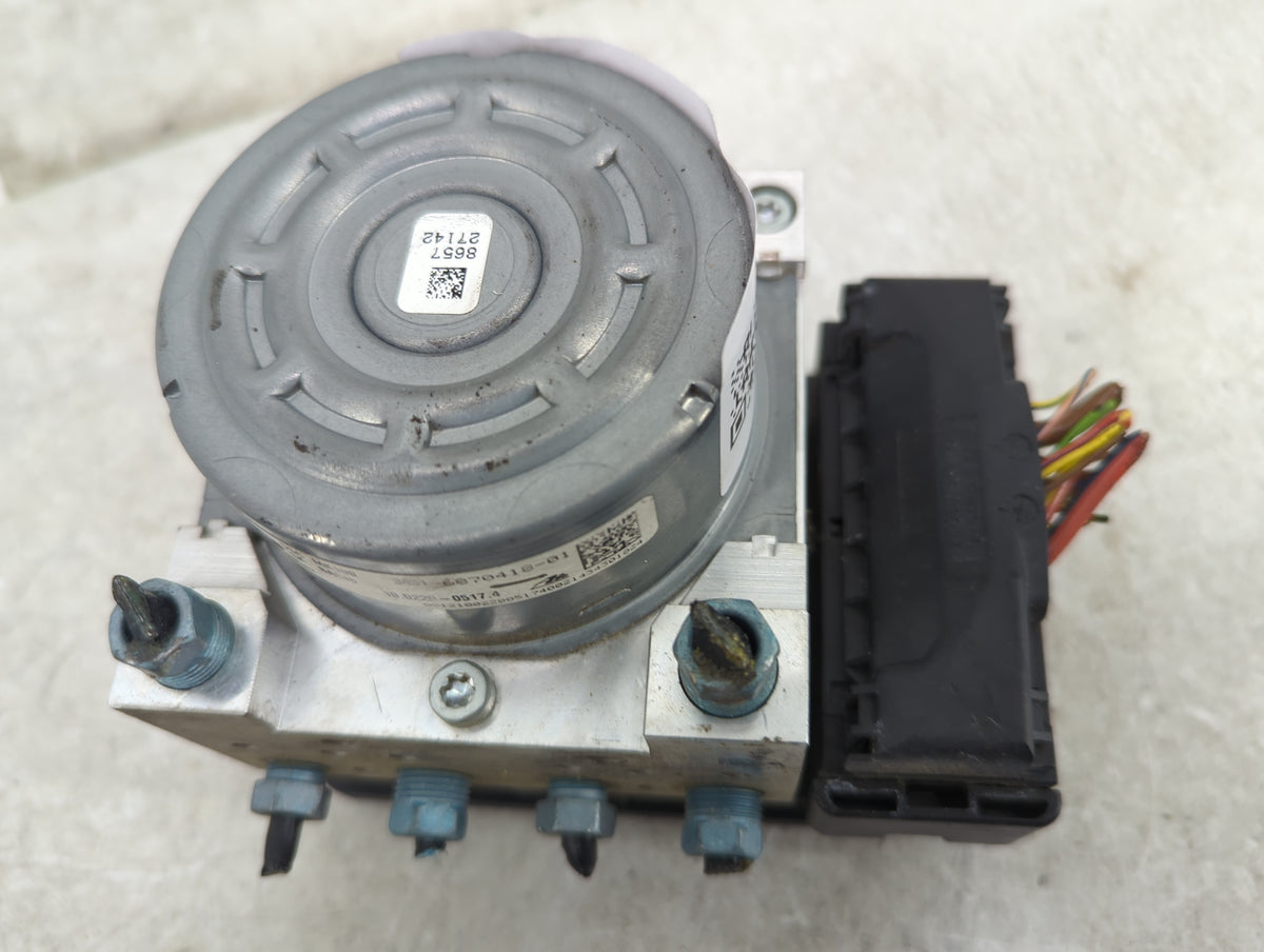 2014-2018 Bmw 320 Anti-Lock Brake ABS Pump Module Actuator OEM P/N:3451-6870418-01 10.0220-0517.4 Fits OEM Used Auto Parts -