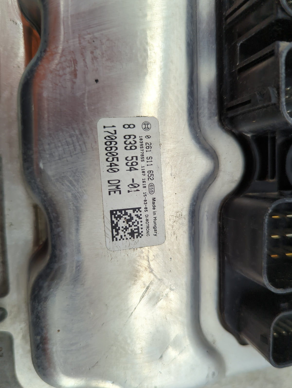 2014-2018 Bmw 320 PCM Engine Control Computer ECU ECM PCU OEM P/N:0261S11652 8639594-01 Fits Fits 2013 2014 2015 2016 2017 2