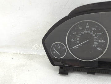 2015-2016 Bmw 320i Instrument Cluster Speedometer Gauges P/N:14369510 9379911-01 Miles: Fits OEM Used Auto Parts