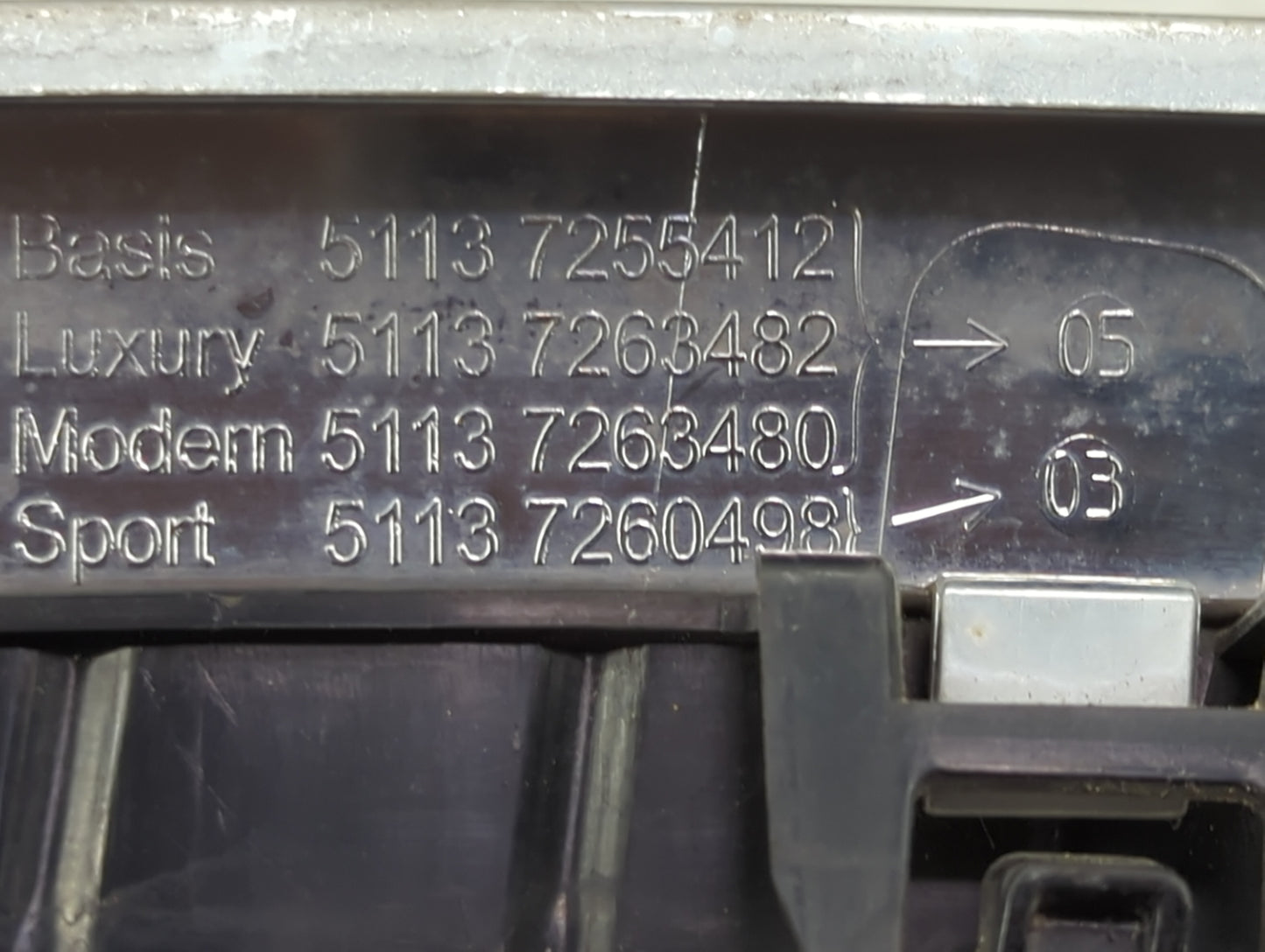 2012-2018 Bmw 320i Front Grille Bumper Not Included 1459662 - Oemusedautoparts1.com
