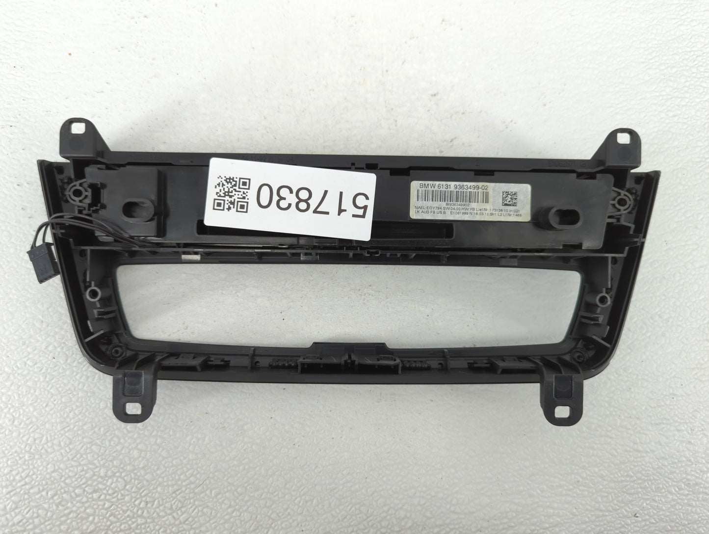 2012-2016 Bmw 320i Am Fm Cd Player Radio Receiver - Oemusedautoparts1.com