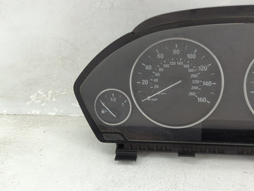 2012-2016 Bmw 328i Instrument Cluster Speedometer Gauges P/N:9232894 9379911-01 Miles:67K Fits Fits 2012 2013 2014 2015 2016 OEM Used Auto Parts
