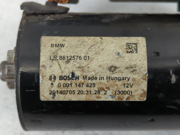 2013-2016 Bmw 328i Car Starter Motor Solenoid OEM P/N:0 001 147 425 Fits Fits 2012 2013 2014 2015 2016 2017 2018 OEM Used Auto Parts