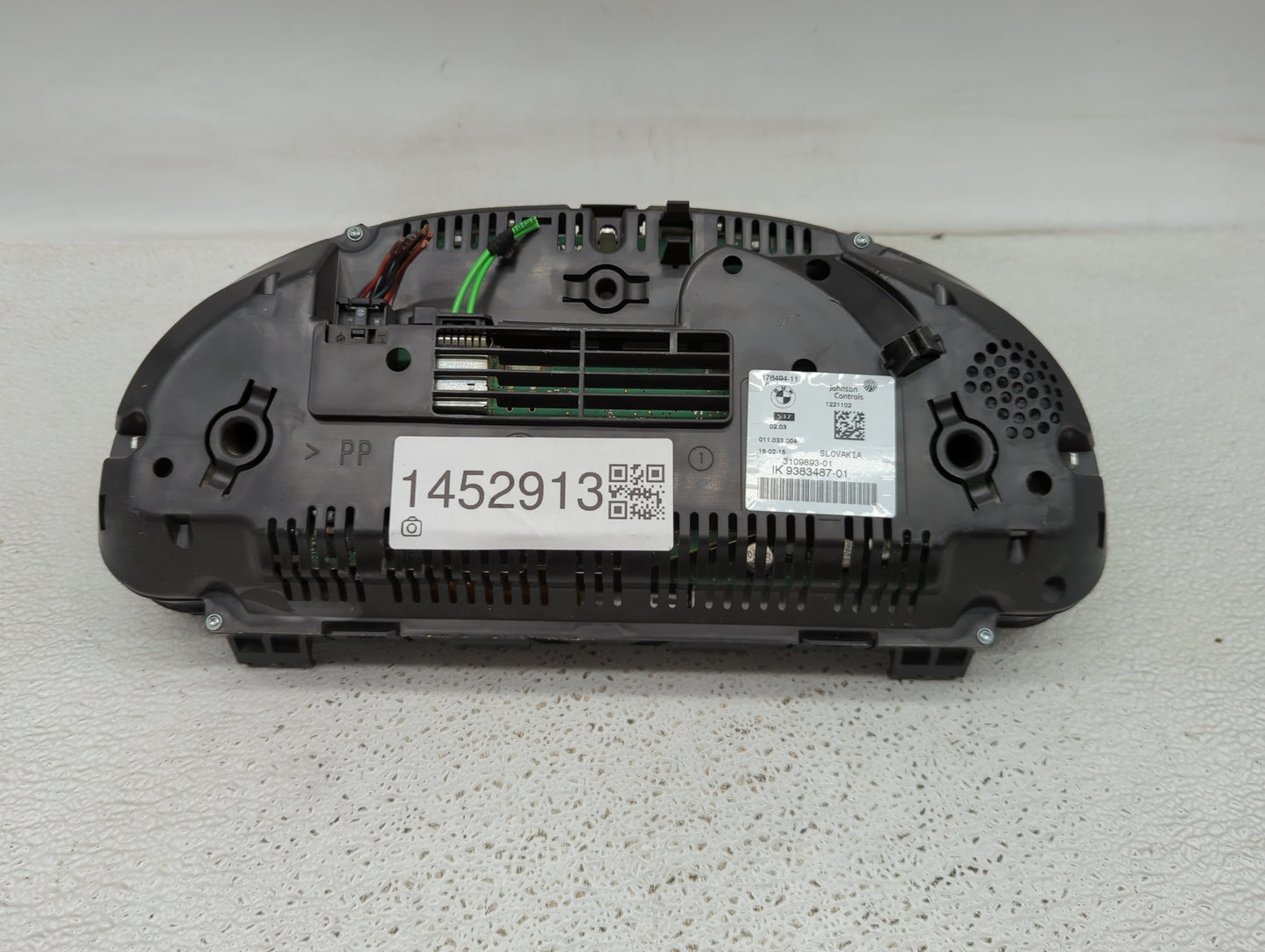 2014-2016 Bmw 528 Instrument Cluster Speedometer Gauges P/N:9383487-01 176494-11, 3109893-01 Fits Fits 2014 2015 2016 2017 O