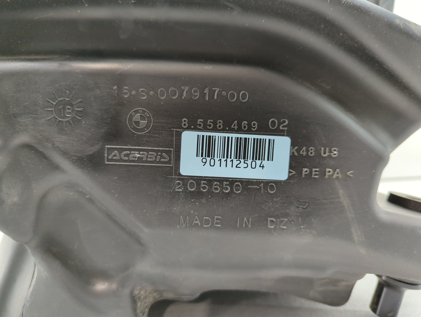 2015 Bmw K 1600 Gt Motorcycle Fuel Gas Petrol Tank Black - Oemusedautoparts1.com