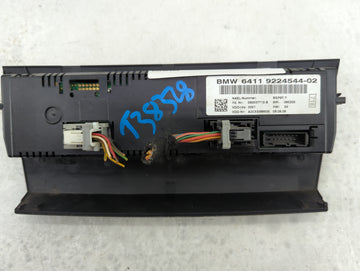 2012-2015 Bmw X1 Climate Control Module Temperature AC/Heater Replacement P/N:6411 9292262-03 9292262-03 Fits OEM Used Auto Parts