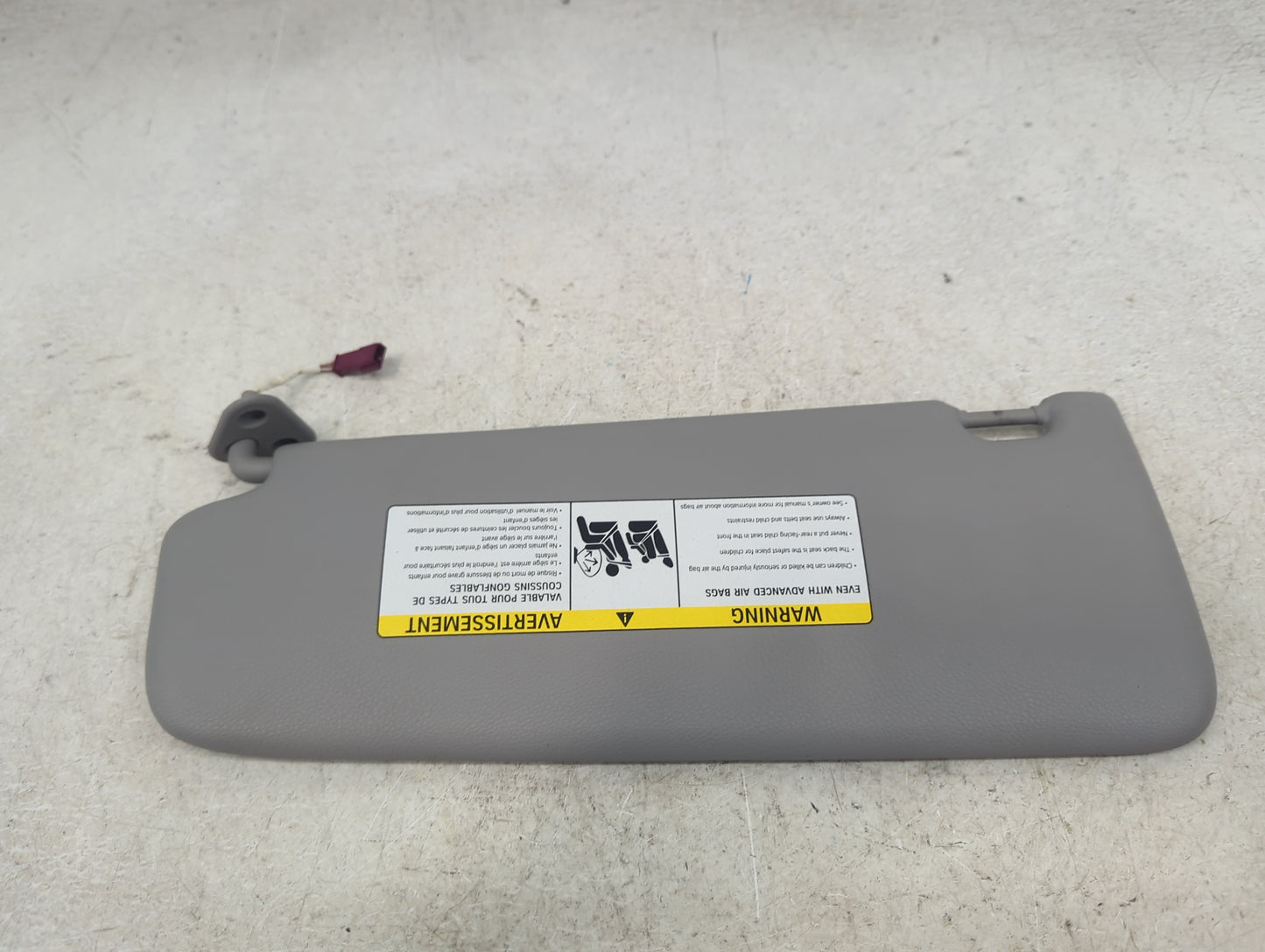 2012-2015 Bmw X1 Sun Visor Shade Replacement Passenger Right Mirror Fits OEM Used Auto Parts - Oemusedautoparts1.com
