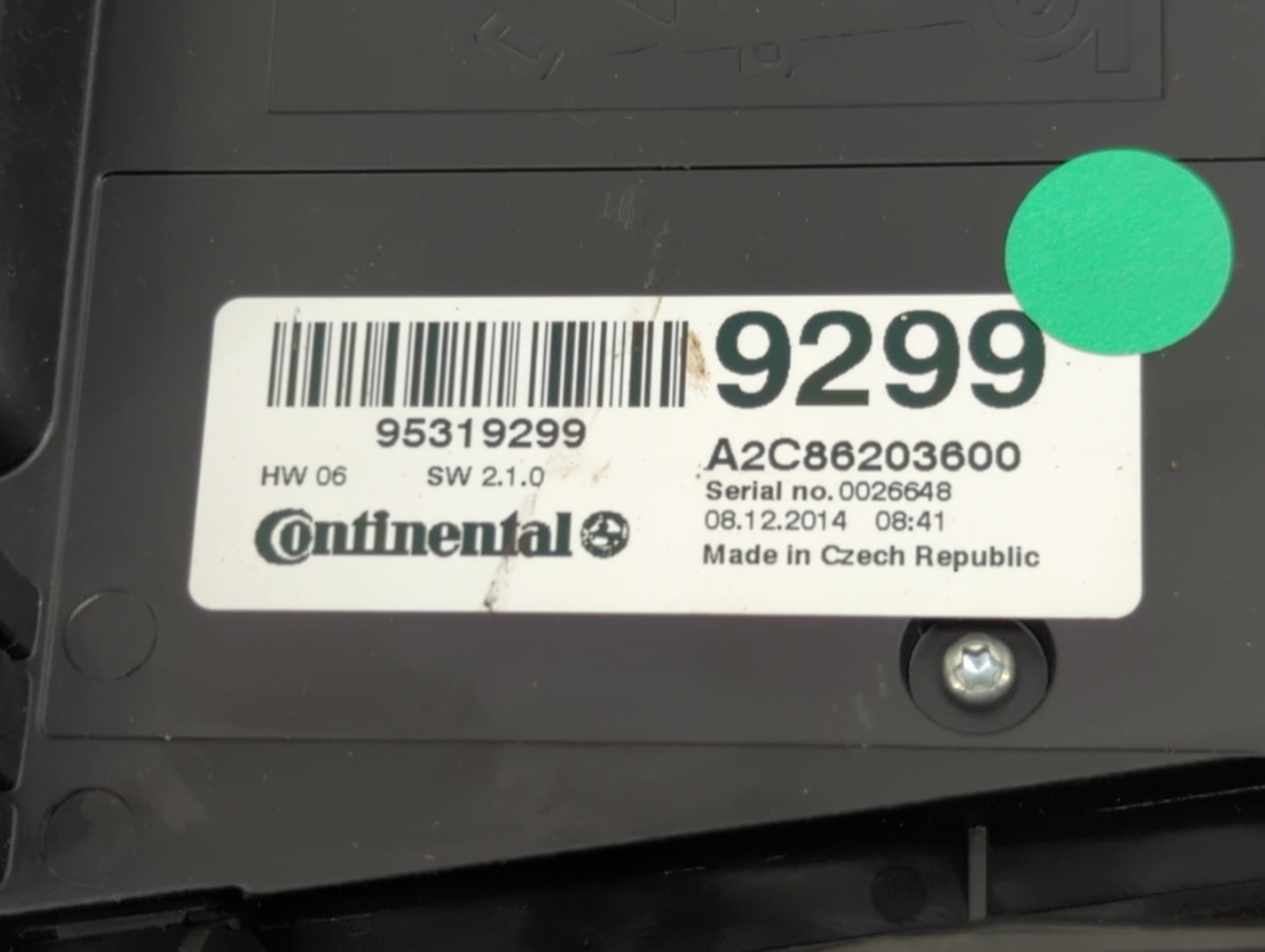 2013-2016 Buick Encore Radio AM FM Cd Player Receiver Replacement P/N:95319299 A2C86203600 Fits Fits 2013 2014 2015 2016 OEM