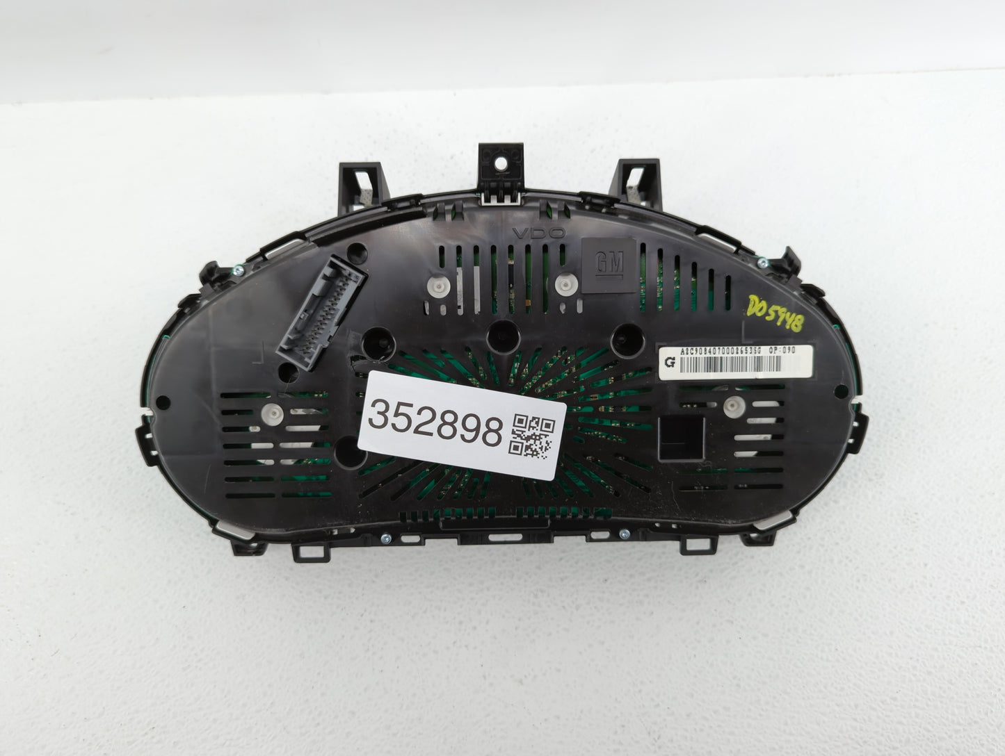 2015 Buick Encore Instrument Cluster Speedometer Gauges P/N:654663731 95386873 Fits OEM Used Auto Parts - Oemusedautoparts1.