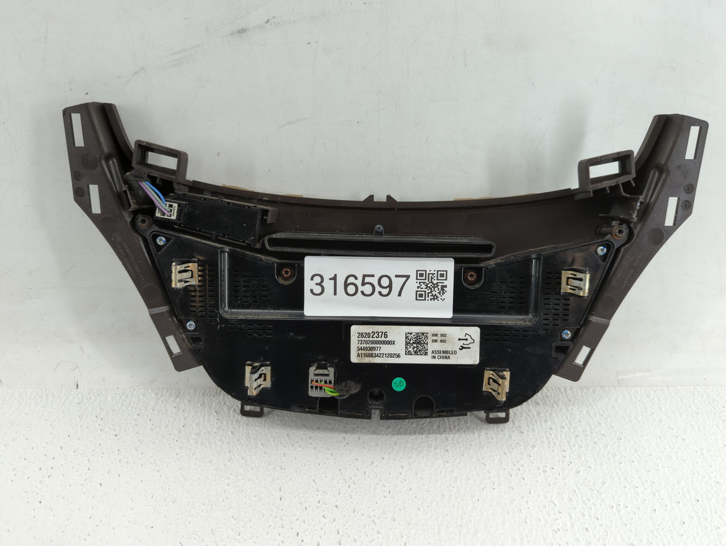 2014-2017 Buick Regal Climate Control Module Temperature AC/Heater Replacement P/N:90924562 26202376 Fits Fits 2014 2015 201